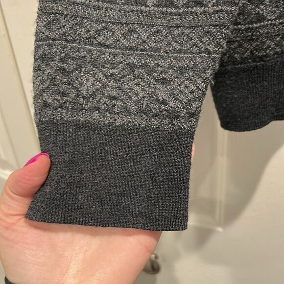 Polo Ralph Lauren Gray Wool Sweater, Size Large - Picture 4 of 8